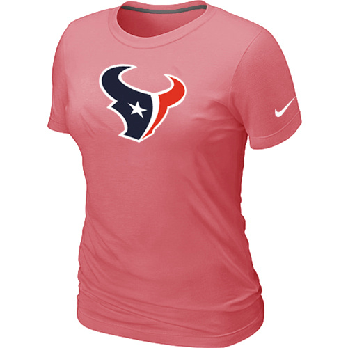 Nike Houston Texans Women's Legend Logo Dri-FIT NFL T-Shirt - Pink